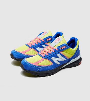 Botasky New Balance 990 v5 990 v5 - Panske Topanky Modre | GUA-670128